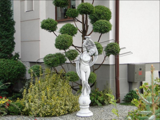 Figur Statue XXL Garten Figur Wasser Säulen Skulptur Statuen