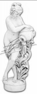 Fontainen Figur Statue Figuren Skulptur Statuen Skulpturen Garten Antik