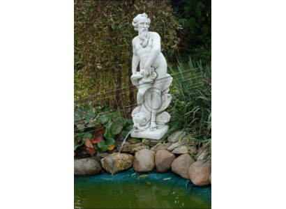 Fontainen Teich Figur Adam Statue Figuren Skulpturen Statuen