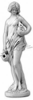 Fontainen Teich Figur Eva Statue Figuren Skulpturen Statuen Skulptur