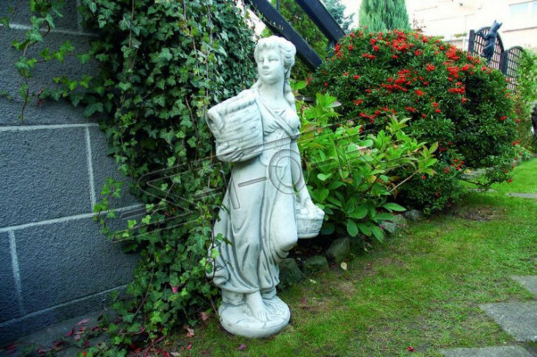 Frau 110cm Skulptur Design Figur Statue Garten Figuren Statuen