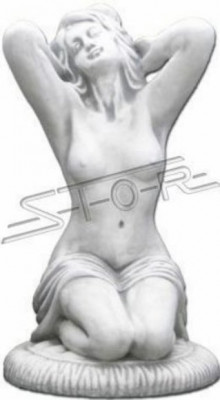 Frau 57cm Skulptur Design Figur Statue Garten Figuren Statuen