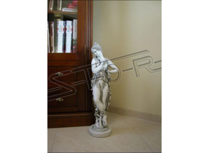 Frau 66cm Skulptur Design Figur Statue Garten Figuren Statuen