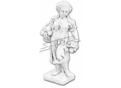 Frau 75cm Skulptur Design Figur Statue Garten Figuren Statuen