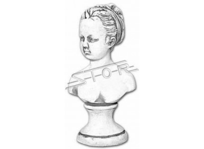 Frau Büste Skulptur Design Figur Statue Garten Figuren Statuen