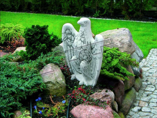Garten Deko Adler Statue Skulptur Figuren Skulpturen Designer Figur