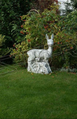 Garten Deko Hirsch Statue Skulptur Figuren Skulpturen Designer Figur