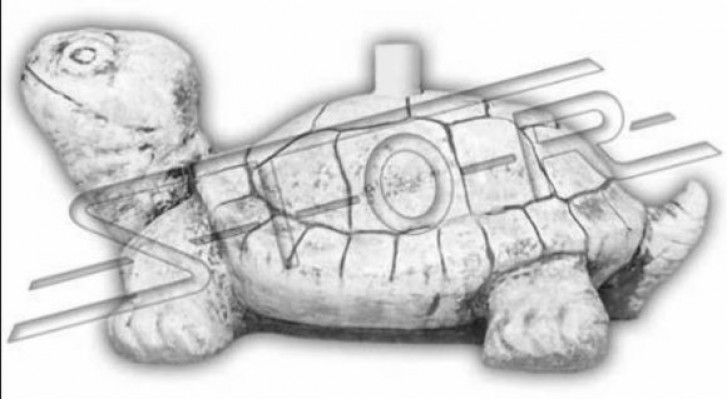 Garten Deko Schildkröte Statue Skulptur Figuren Skulpturen Design