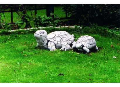 Garten Deko Schildkröte Statue Skulptur Figuren Skulpturen Design Figur