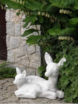Garten Dekoration Bambi Terrasse Stein Figuren Figur Dekorative Statue