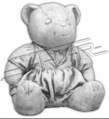 Garten Dekoration Bär Terrasse Stein Figuren Figur Deko Statue