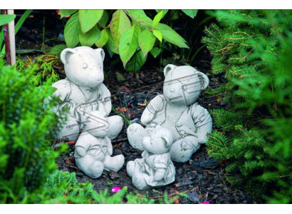 Garten Dekoration Bär Terrasse Stein Figuren Figur Dekorative Natur Statue