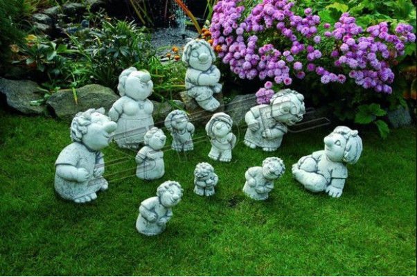 Garten Dekoration Deko Statue Skulptur Figuren Skulpturen