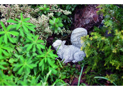Garten Dekoration Eichhörnchen Terrasse Stein Figuren Figur Deko Statue