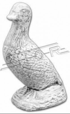 Garten Dekoration Ente Terrasse Stein Figuren Figur Statue Deko Skulptur