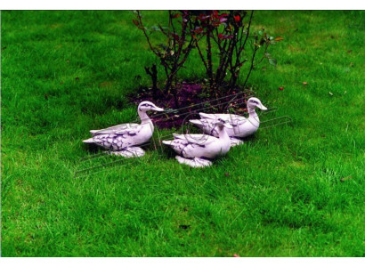 Garten Dekoration Ente Terrasse Stein Figuren Figur Statue Skulptur