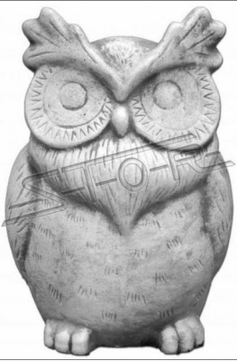 Garten Dekoration Eule Dekorative Terrasse Stein Figuren Figur Natur Statue