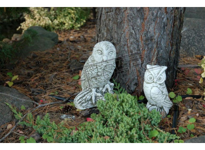 Garten Dekoration Eule Terrasse Stein Figuren Natur Figur Dekorative Statue