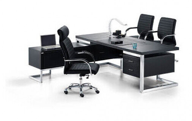 Luxus Möbel 2tlg Büro Set Eckschreibtisch Aktenschrank Schränke Einrichtung Neu