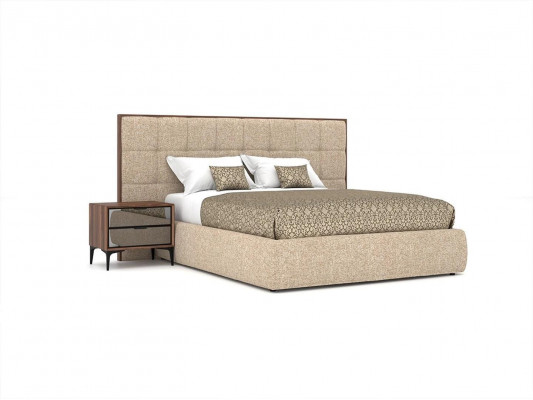 Luxus Möbel Schlafzimmer Modern Set 5tlg Doppel Bett 2x Nachttische Neu