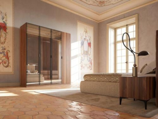 Modern Kleiderschrank Holzschrank Schrank Schlafzimmer Luxus Möbel Neu