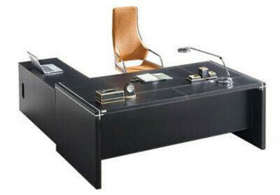 Moderne Büromöbel Ecke Schreibtisch Chef Schreibtisch Kommode 2tlg.