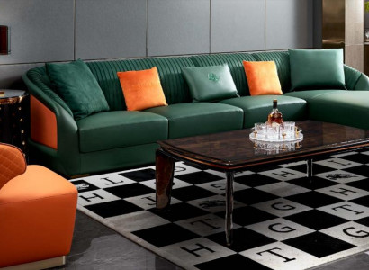 Sessel Orange Luxus Leder Wohnzimmer Neu Kreative Design Modern