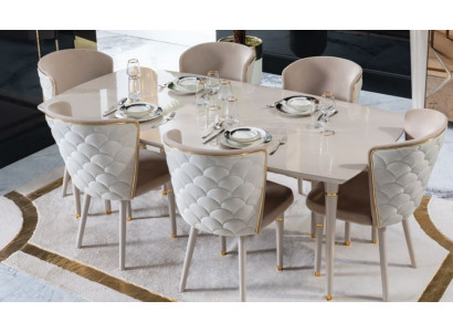 Esstisch Tisch Tische Modern Holz Ess Esszimmer Design Italienischer Stil Neu