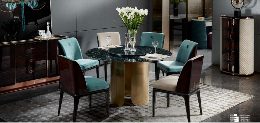 Hochkommode Braune Luxus Schrank Modern Design Möbel Holz Kommoden Wohnzimmer