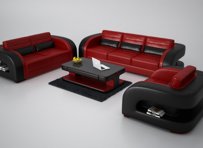 Sofagarnitur 3+2+1 Sitzer Set Modern Design Sofa Polster Couchen Couch