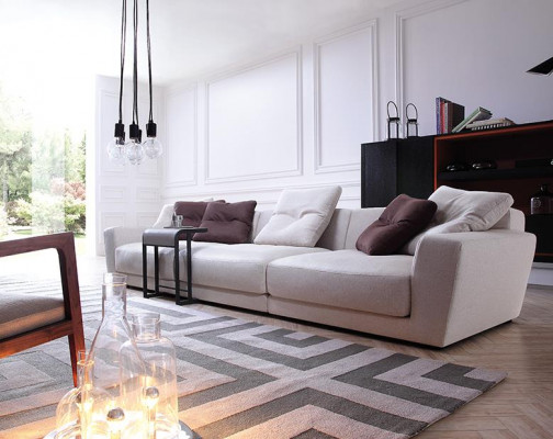 Sofagarnitur 3+2+1 Sitzer Sofa Sitz Couch Polster Deko Garnitur Moderne