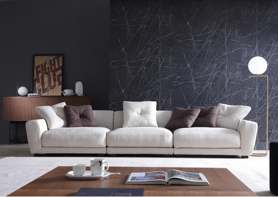 Sofagarnitur 3+2+1 Sitzer Sofa Sitz Couch Polster Deko Garnitur Moderne