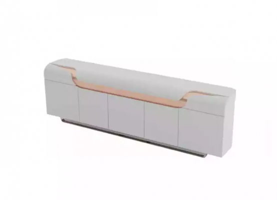 Sideboard Bürokommode Büro Einrichtung Design Möbel Schrank Lowboard Weiß