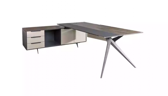 Büro Set Luxus Möbel Eckschreibtisch Couchtisch Sideboard Set 3tlg Modern