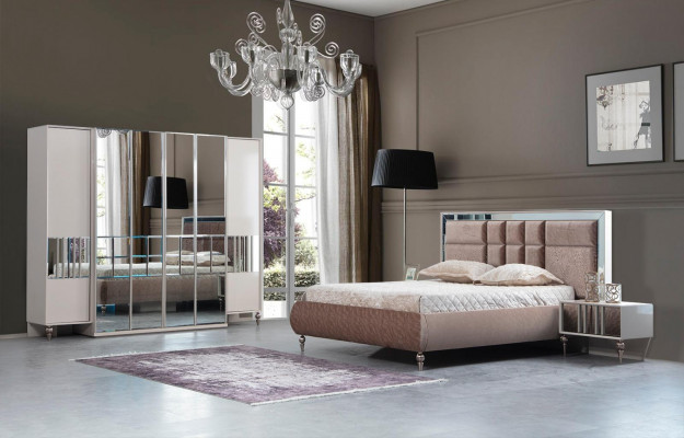 Stilvolles Ambiente Modernes Elegantes Schlafzimmer-Set für Ihr Zuhause