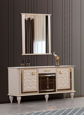 Elegante Erholung Luxuriöse Schlafzimmermöbel im Modernen Stil