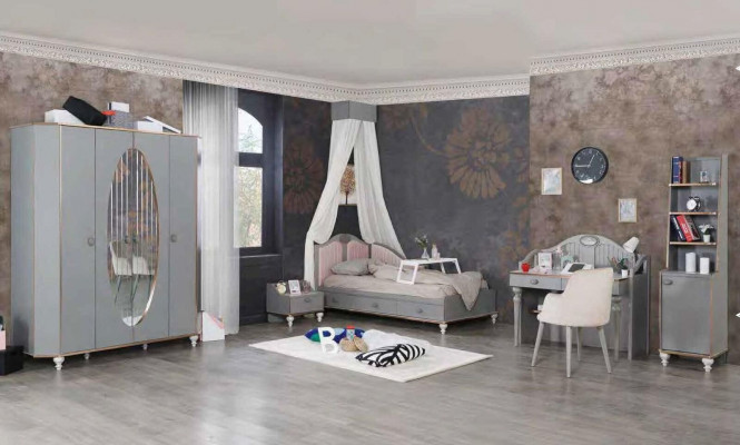 Jugend Zimmer Möbel Regal Kinderzimmer Tisch Landhaus Stil Holz Schreibtisch Neu