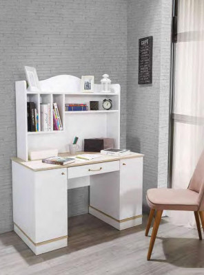Moderner Schreibtisch Mit Regalen Jugendzimmer Kinderzimmer Designer Möbel Luxus