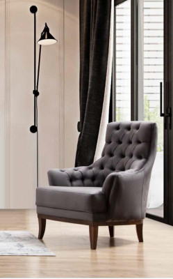 Sessel Luxus Polster Designer Textil 1 Sitzer Polster Sitz 1er Einsitzer Möbel