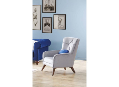 Design Sessel Modern Lehn Textil Luxus Klassische 1 Sitzer Möbel Einsitzer Neu
