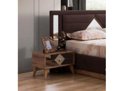 Nachttisch Design Konsole Beistell Tische Schlaf Zimmer Holz Luxus Konsolen Neu