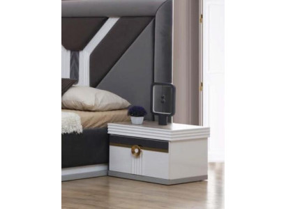 Schlafzimmer Luxus Nachttische Holz Nachttisch Nachtkonsole Design Beistelltisch