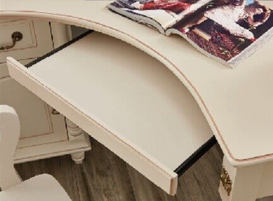Schreibtisch Ecktisch Büro Tische Schreibtische Möbel Landhaus Stil Office Holz