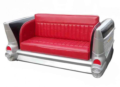 Sofa Couch Diner Cadillac USA Deko Autosofa Amerika Style Möbel Couchen Sofas