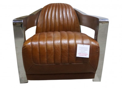 Sessel Echtleder Design Vintage Design Sessel aviator möbel Leder