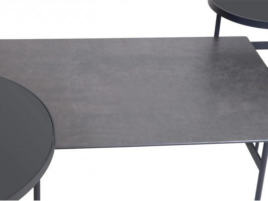 Luxus Couchtisch Designer Möbel Set 3tlg 2x Beistelltisch Wohnzimmer Komplett