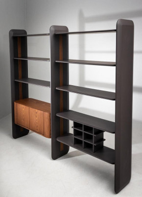 Designer Schrank Trenn Wand Regale Schränke System Wohnzimmer Möbel Neu