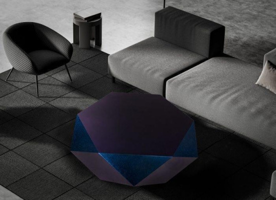 Moderner Couchtisch aus Holz mit Farbe lackiert für Ihr Wohnzimmer neu