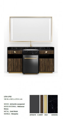 Brown Classic Furniture Badezimmer Waschbecken Armaturen Badezimmer Möbel