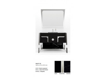 Schwarzer Badezimmerschrank Badezimmermöbel Regal Badezimmerschrank Neu
